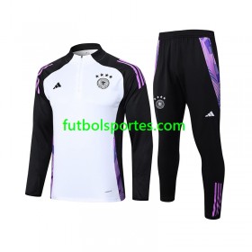 Alemania Sudadera de Entrenamiento Trajes Blanco 2024